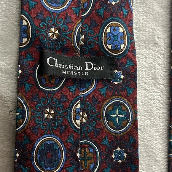 Vintage Christian Dior monsieur tie - Picture 3 of 8